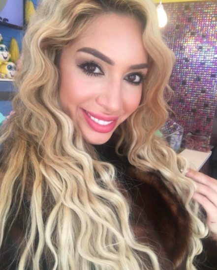 Farrah Abraham blonde hair