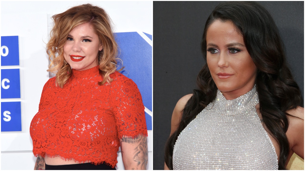 Kailyn Lowry and Jenelle Evans side by side