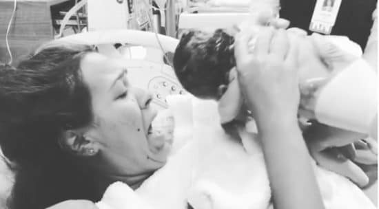 Check Out Actual Photos of Briana DeJesus Giving Birth