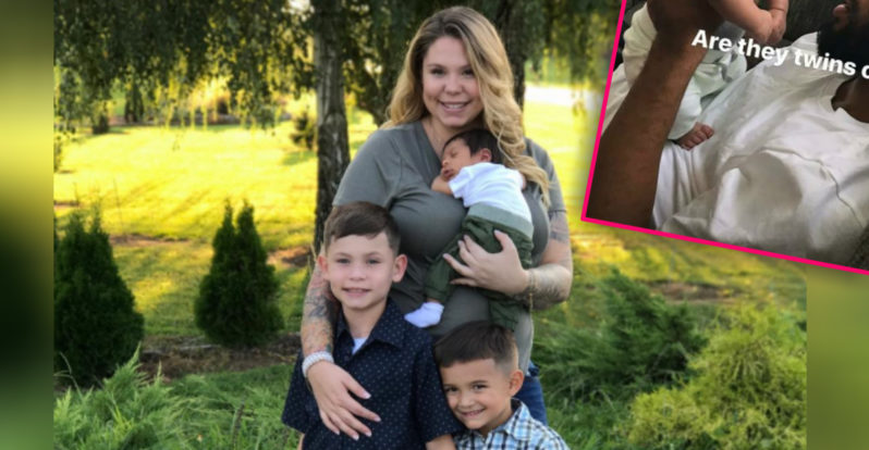 Twinning! Kail’s Latest Pic of Chris Baby Lo Will Melt Your Cold, Cold Heart