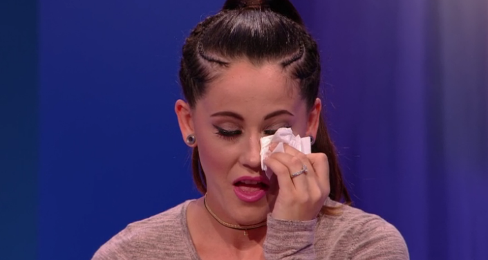 jenelle crying