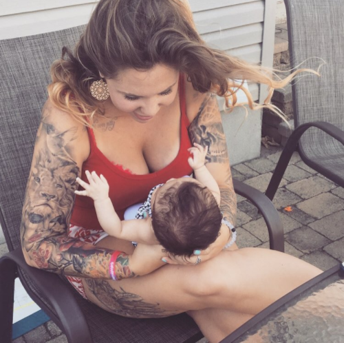 kailyn lowry with baby