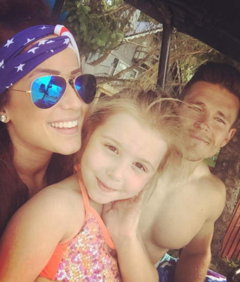 Chelsea, Cole, and Aubree Selfie